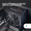 Alimentatore Mars Gaming MPB650SIM 650 W 24-pin ATX ATX nero