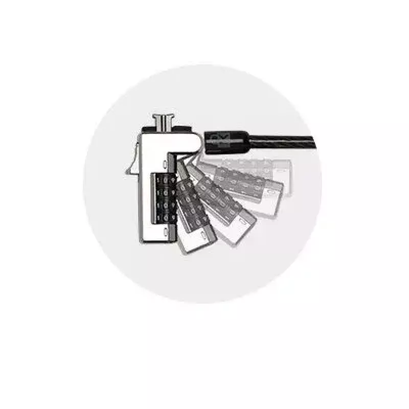 Lucchetto per laptop Kensington combinazione sottile reimpostabile K60628WW