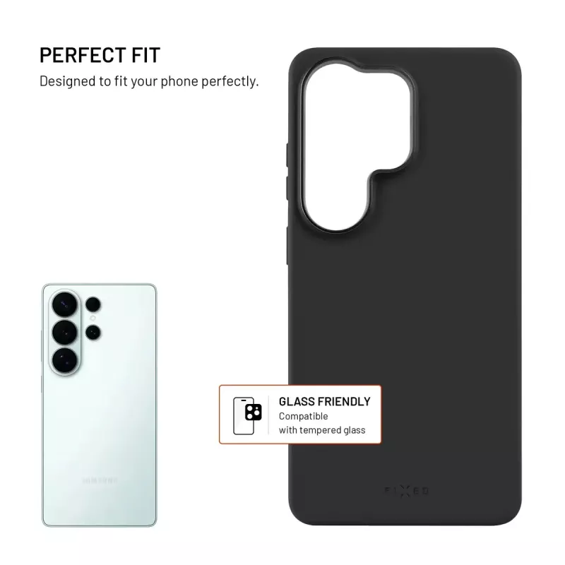 Fixed MagFlow | Cover posteriore | Samsung | Galaxy S26 Ultra | silicone liquido | nero