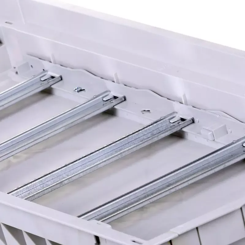 Quadro di installazione in plastica Noark PMF 60 — 5 file, 60 moduli, IP40