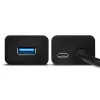 Hub interfaccia Axagon HUE-S2C USB 3.2 Gen 1 (3.1 Gen 1) Type-A 5000 Mbit/s nero