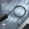 Cavo USB Axagon BUCM432-CM10AB USB4 Gen 3x2 1 m USB C nero