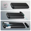 Case esterno in metallo AXAGON EEM2-SC USB-C 10 Gbit/s senza viti per SSD M.2 NVMe, un alloggiamento, grigio