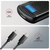 Case esterno in metallo AXAGON EEM2-SC USB-C 10 Gbit/s senza viti per SSD M.2 NVMe, un alloggiamento, grigio