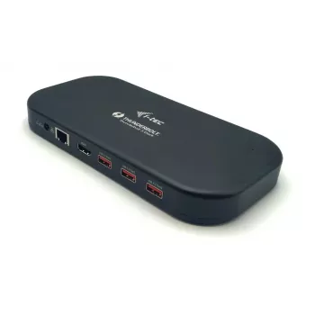 i-tec Thunderbolt 3/USB-C docking station dual-4K + cavo USB-C a DisplayPort (1,5 m) + alimentazione 60 W