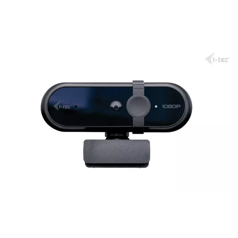 Webcam ITEC SOLOMON 100 1080p, 2 MP, Full HD 1920×1080, USB, supporto a clip, nero