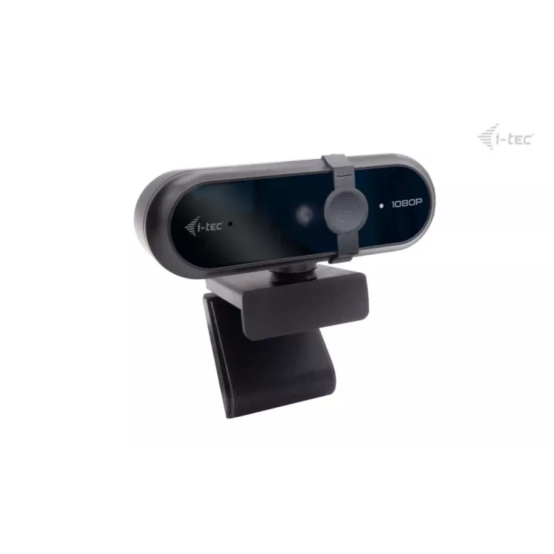 Webcam ITEC SOLOMON 100 1080p, 2 MP, Full HD 1920×1080, USB, supporto a clip, nero