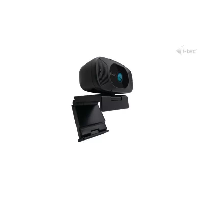 Webcam i-tec SOLOMON 300 4K, USB, 3840×2160, 8,29 MP, supporto a clip, nero