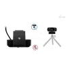 Webcam i-tec SOLOMON 300 4K, USB, 3840×2160, 8,29 MP, supporto a clip, nero