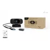 Webcam i-tec SOLOMON 300 4K, USB, 3840×2160, 8,29 MP, supporto a clip, nero