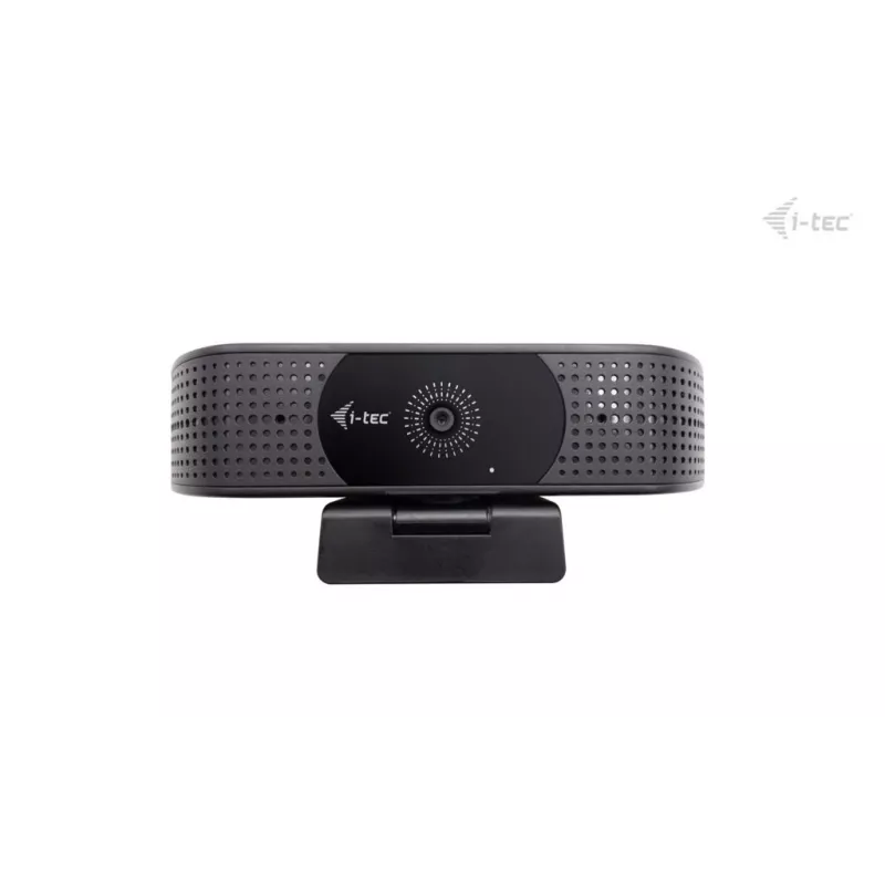 Webcam ITEC i-tec SOLOMON 500 4K PDAF — 4K Ultra HD, 3840×2160, USB, supporto a clip, nero