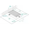 Beko HDMC 32400 TX piano cottura in ceramica da incasso, 2 zone, controllo touch