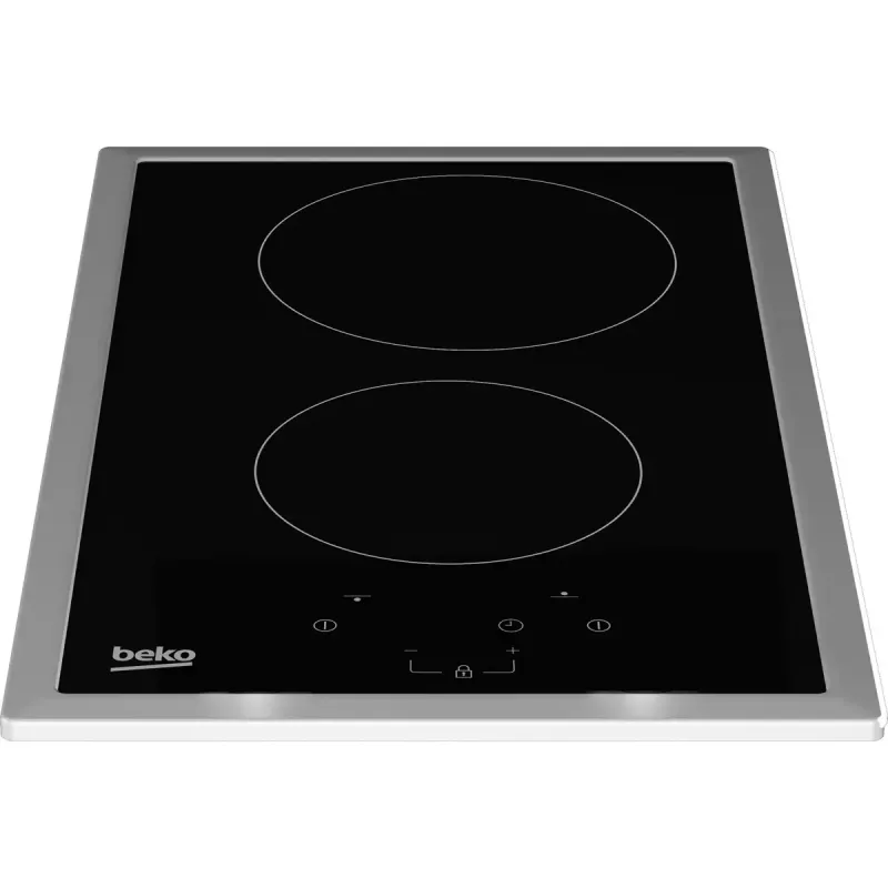 Beko HDMC 32400 TX piano cottura in ceramica da incasso, 2 zone, controllo touch