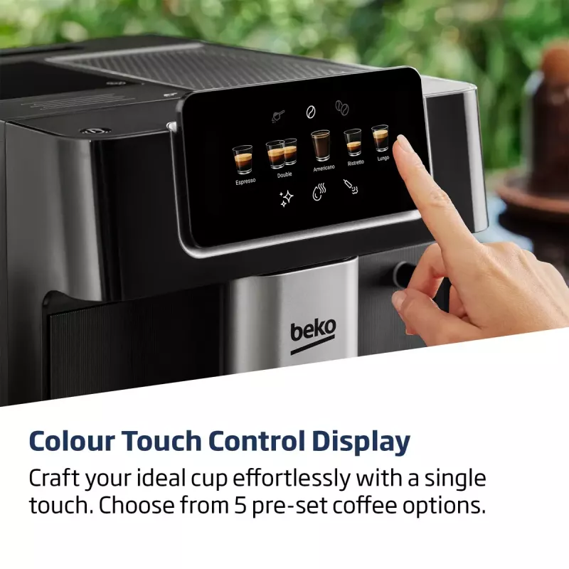 Beko CEG7302B CaffeExperto macchina da caffè automatica con lancia vapore