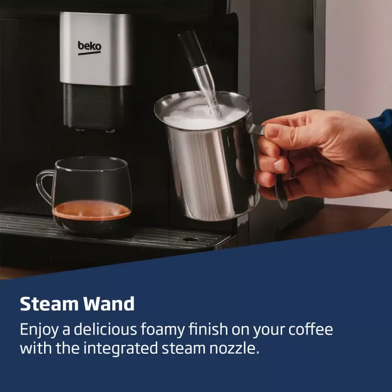 Beko CEG7302B CaffeExperto macchina da caffè automatica con lancia vapore
