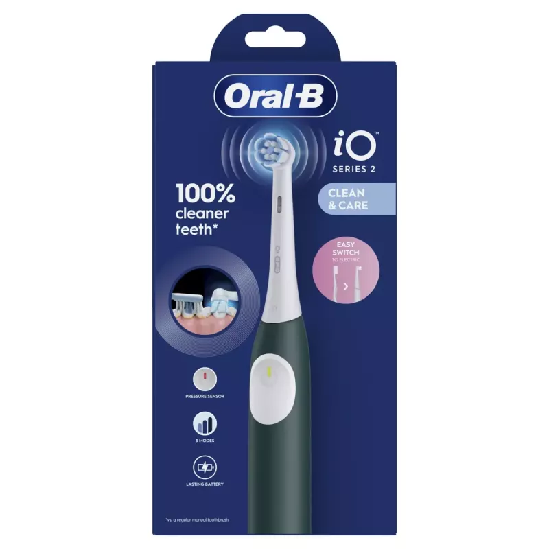 Spazzolino elettrico BRAUN Oral‑B iO2 (modello iOS2.1C9.0G) verde Forest