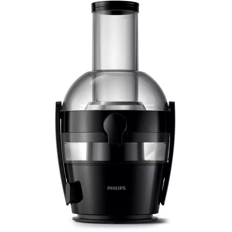 Estrattore lento Philips Viva Collection HR1856, 800 W, nero, display LED, contenitore succo