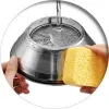 Estrattore lento Philips Viva Collection HR1856, 800 W, nero, display LED, contenitore succo