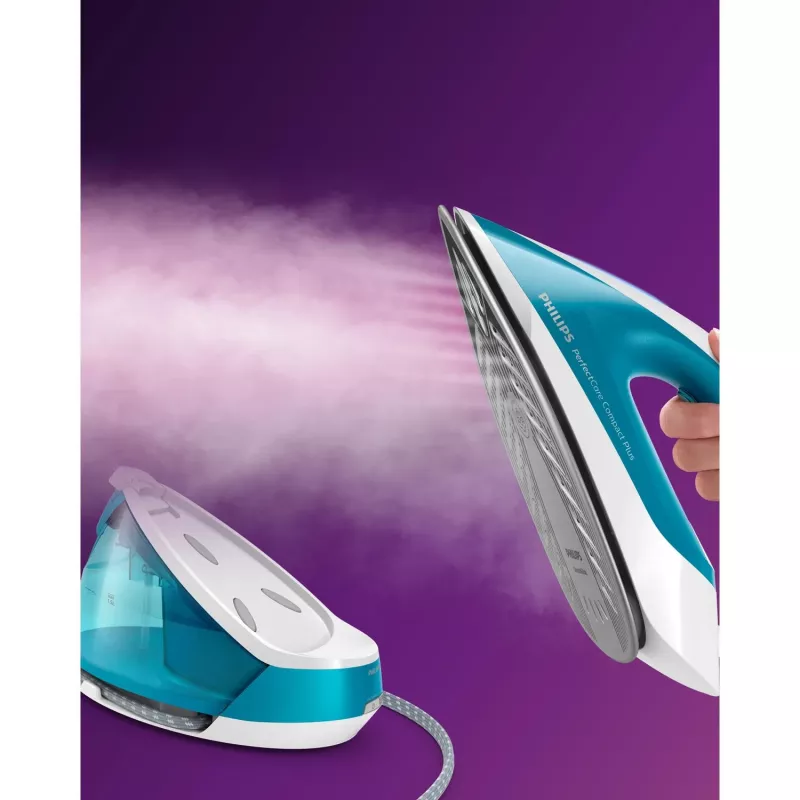 Centro stiro a vapore Philips GC7920/20 2400 W 1,5 L suola SteamGlide colore Aqua