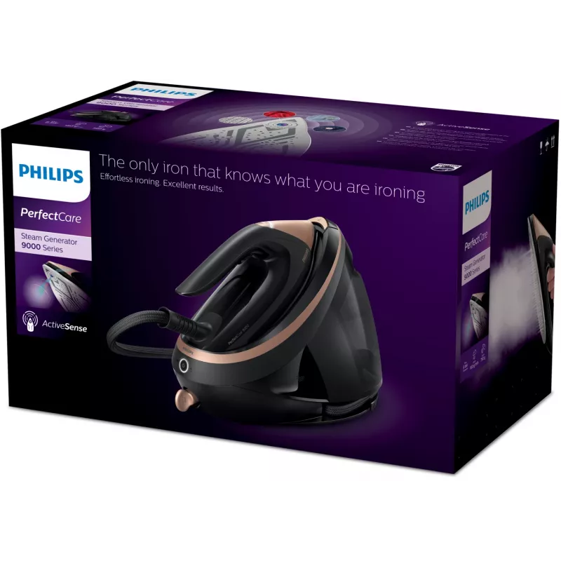 Centro stiro a vapore Philips PSG9040/80 3100 W 1,8 L suola SteamGlide Elite nero