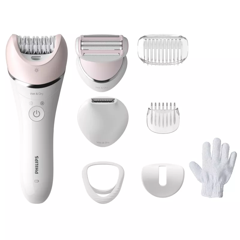 Philips Epilatore Serie 8000 BRE721/00 epilatore bagnato e asciutto