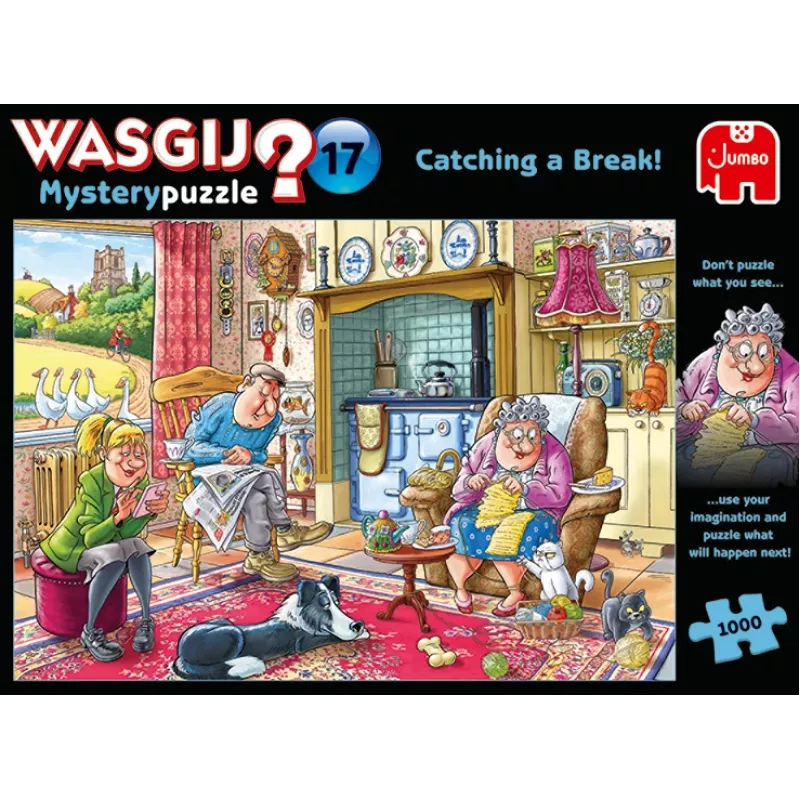 Wasgij Mystery 17 1000 pezzi Jumbo Comics Puzzle