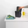 Pattumiera Brabantia 209888 nero plastica 139x188x174 mm