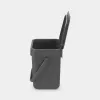 Pattumiera Brabantia 209888 nero plastica 139x188x174 mm
