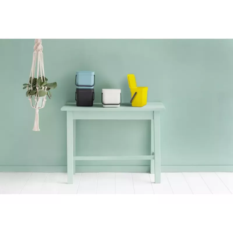 Pattumiera Brabantia 209888 nero plastica 139x188x174 mm