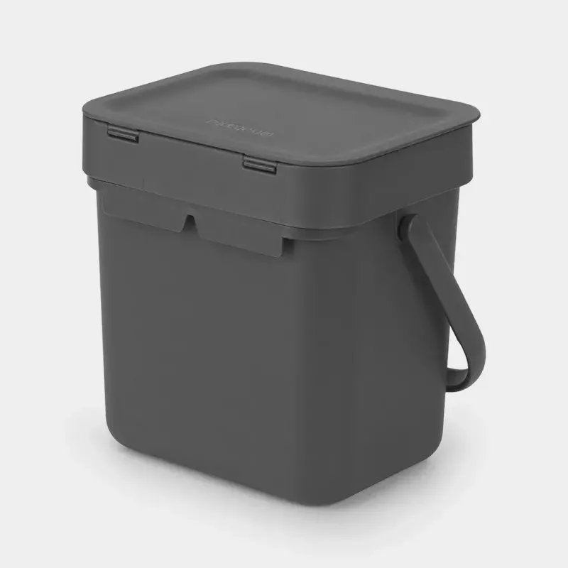 Pattumiera Brabantia 209888 nero plastica 139x188x174 mm