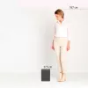 Pattumiera Brabantia Bo 4 L rettangolare acciaio nero bianco