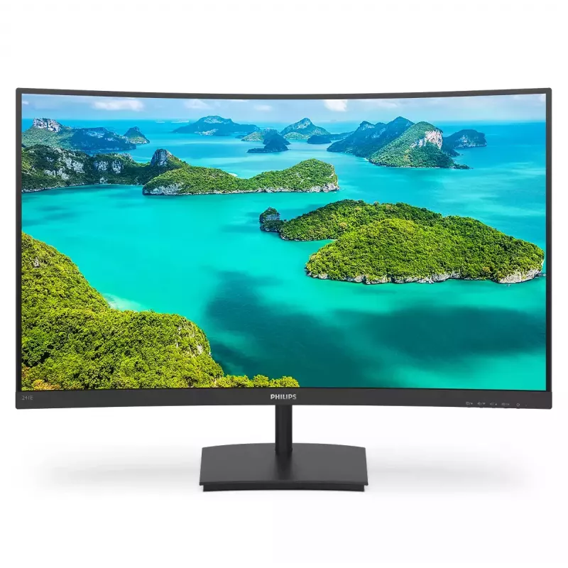 Monitor Philips E Line 241E1SCA/00 59,9 cm (23,6 pollici) 1920 x 1080 pixel Full HD LCD nero