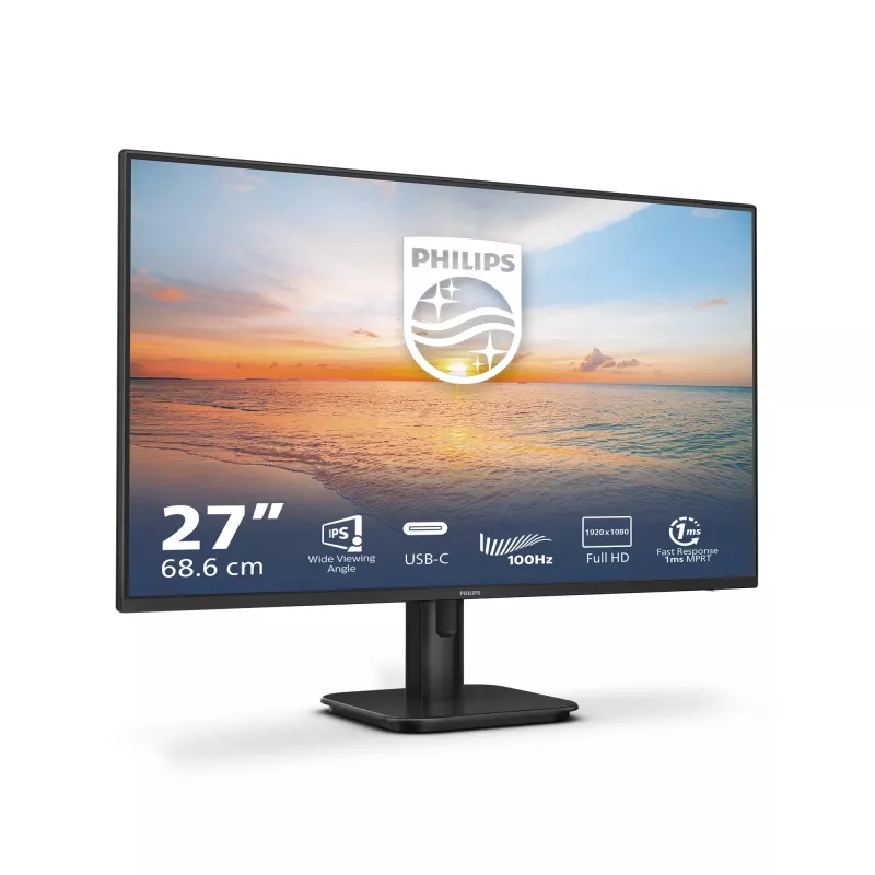 Philips serie 1000 27E1N1300A/00 monitor 68,6 cm (27 pollici) 1920 x 1080 pixel Full HD LCD nero