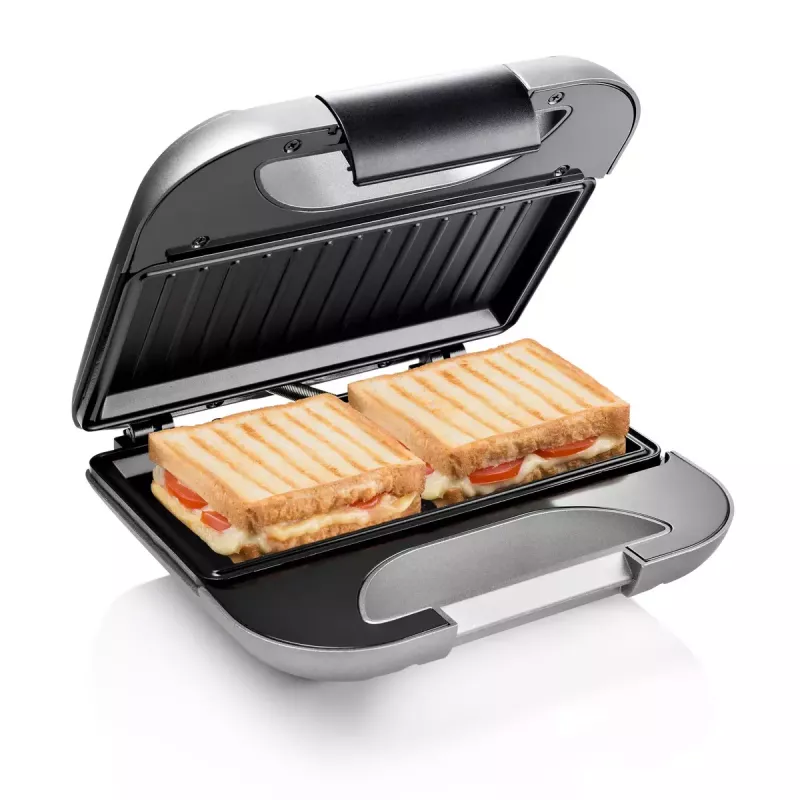 Sandwichiera Princess 01.127003.01.001 750 W nero argento