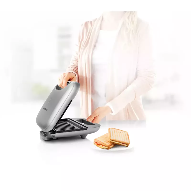 Sandwichiera Princess 01.127003.01.001 750 W nero argento