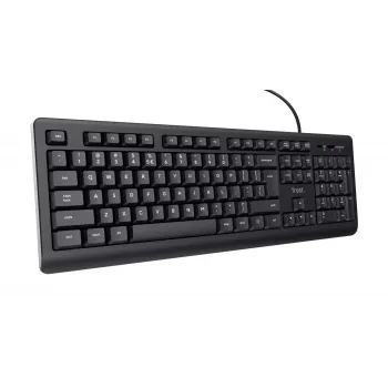Trust TK-150 tastiera universale USB QWERTY nero