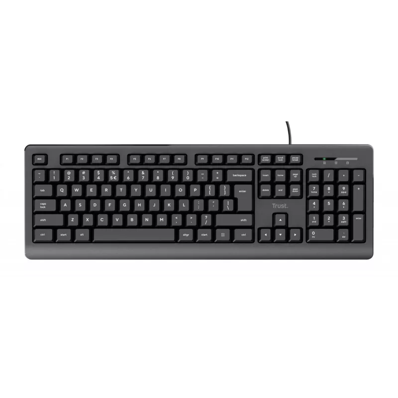 Trust TK-150 tastiera universale USB QWERTY nero