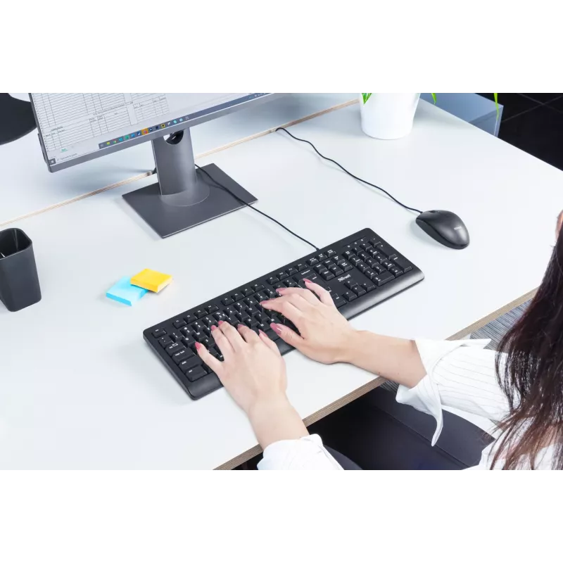 Trust TK-150 tastiera universale USB QWERTY nero
