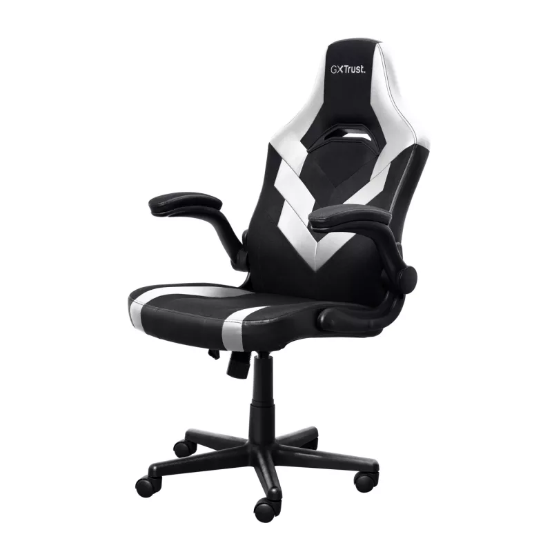 Sedia gaming universale Trust GXT 703W RIYE nero bianco 140 kg