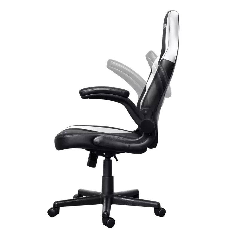 Sedia gaming universale Trust GXT 703W RIYE nero bianco 140 kg