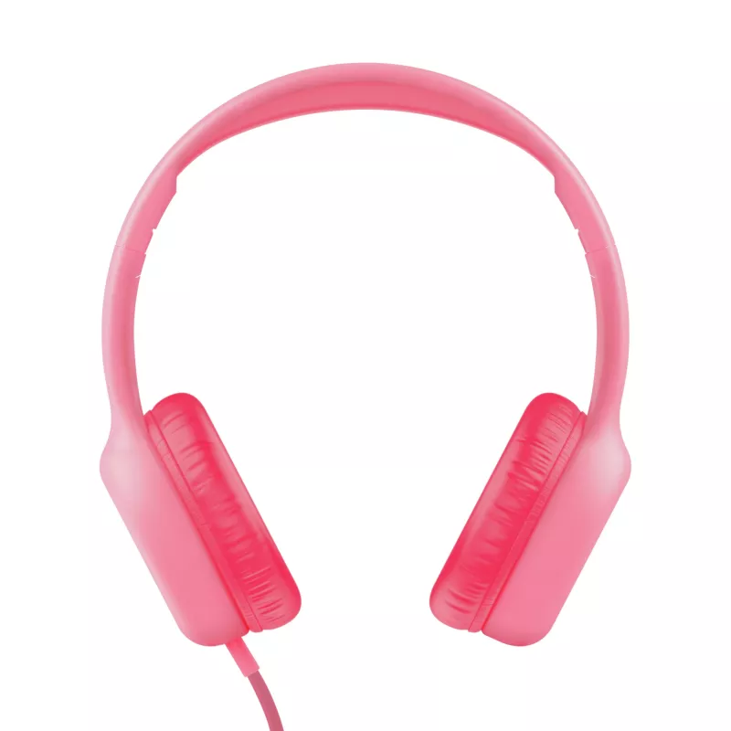 Trust Nouna cuffie con filo cuffie con archetto per chiamate/musica rosa