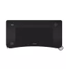 Scrivania Trust GXT 710 Luminus Pro nero rettangolare ABS/PC 1200x600x740mm