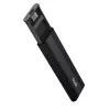 Case per SSD TRUST 25806 nero per M.2, unità singola, fino a 4 TB, USB Type-C 10 Gbit/s (USB 3.2 Gen 2)