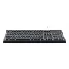 Tastiera full-size con filo TRUST Primo Illuminated USB QWERTZ tedesco, 104 tasti, nero, cavo 1,8 m