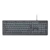 Tastiera full-size con filo TRUST Primo Illuminated USB QWERTZ tedesco, 104 tasti, nero, cavo 1,8 m