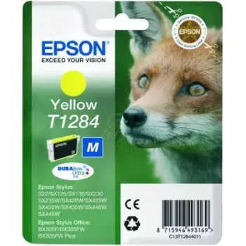 Epson Fox confezione singola giallo T1284 inchiostro DURABrite Ultra