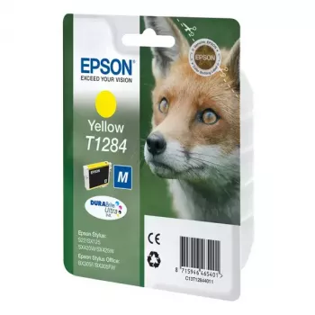 Epson Fox confezione singola giallo T1284 inchiostro DURABrite Ultra