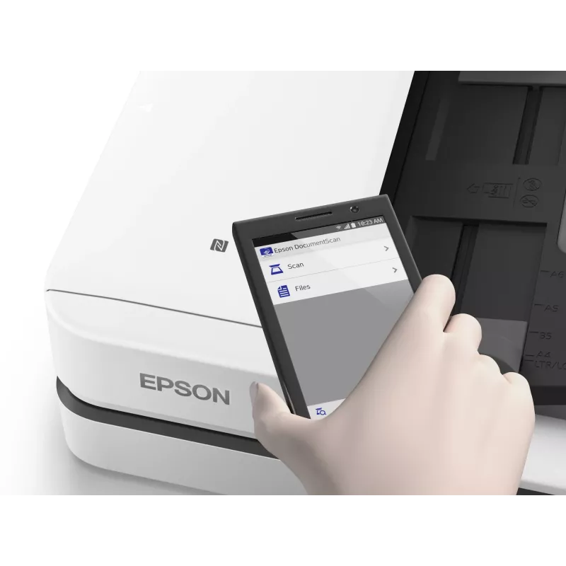 Epson WorkForce DS-1660W scanner piano 1200 x 1200 DPI A4 nero, bianco