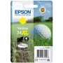 Epson Golfball confezione singola giallo 34XL inchiostro DURABrite Ultra, alto rendimento (XL), giallo, inchiostro pigmentato, 10,8 ml, 1 pz., 950 pagine