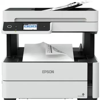 Epson EcoTank ET-M3180, getto d'inchiostro, stampa monocromatica, 1200 x 2400 DPI, A4, stampa diretta, nero, bianco
